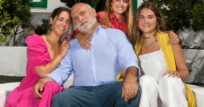 José Andrés and Family in Spain