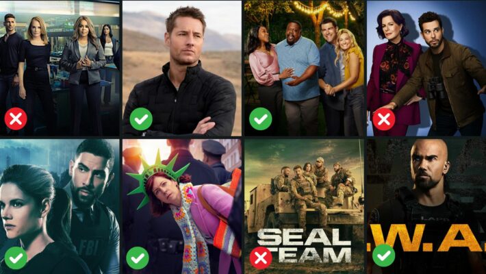 Cancelled/renewed CBS shows